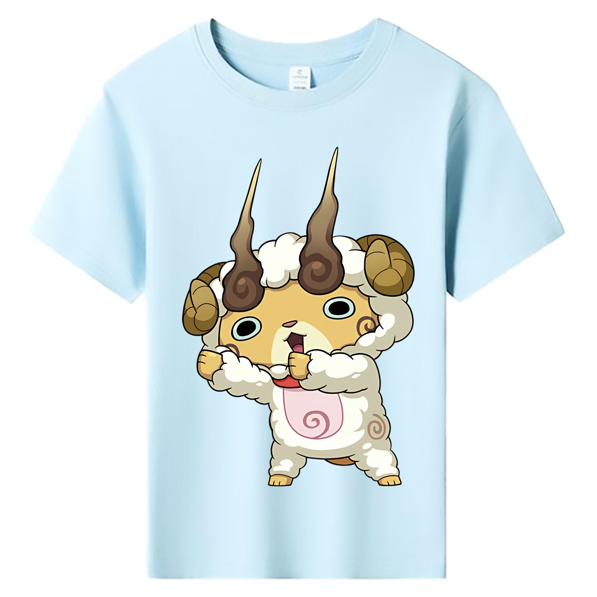 （画像用） 妖怪ウォッチ Yo-kai Watch 綿100％キッズTシャツ（フロントプリント）